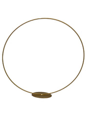 Vimin Box Goldener Kreis auf Sockel D 25 Cm