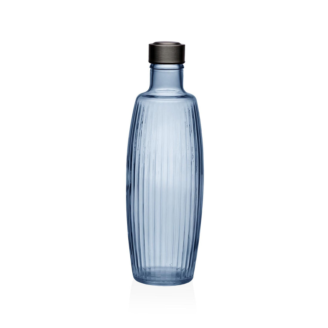Versa Flasche Glas 1,2L Venus Blau