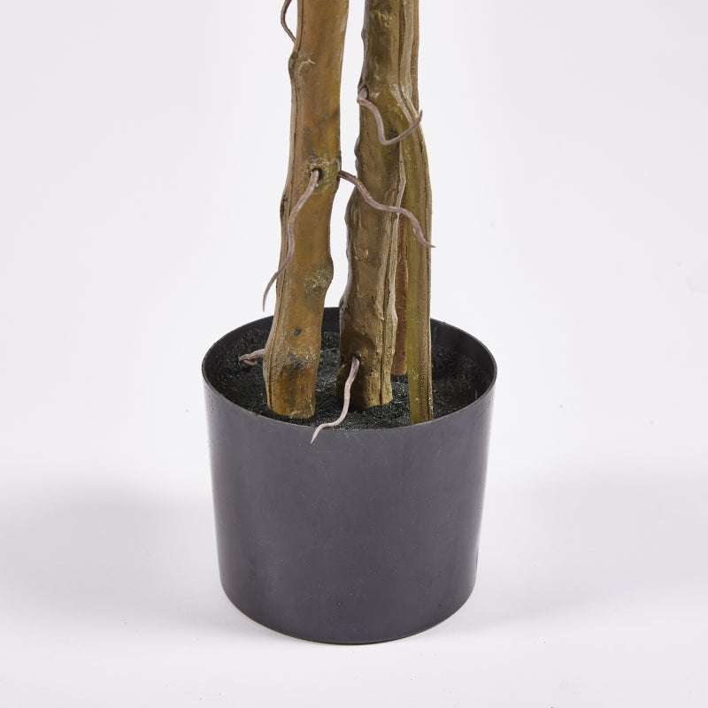 EDG Enzo De Gasperi Monstera Slim Mit künstlichem Topf H 130 cm Grün