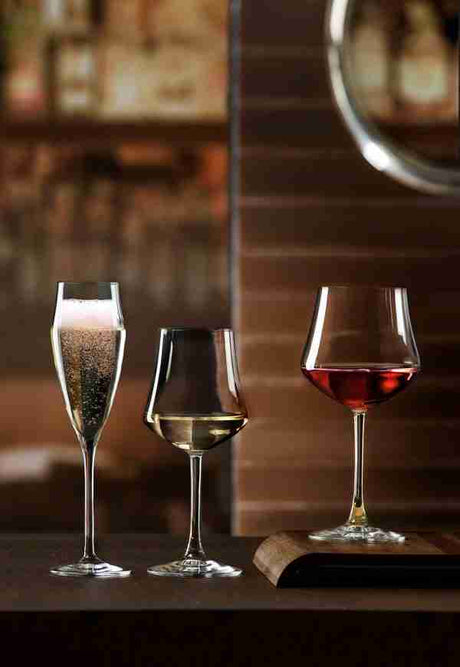 RCR Cristalleria Italiana Ego - E43 - Set von 6 Weingläsern aus Glas
