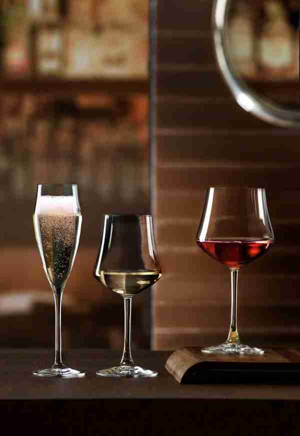 RCR Cristalleria Italiana Ego - E50 - Weinglas-Set 6 Teile aus Glas