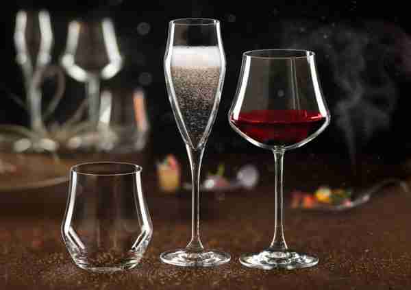 RCR Cristalleria Italiana Ego - E50 - Weinglas-Set 6 Teile aus Glas