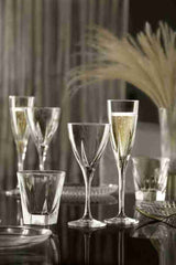 RCR Cristalleria Italiana Fusion - DOF - Set aus 6 Gläsern aus Glas