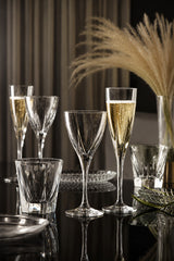 RCR Cristalleria Italiana Fusion - DOF - Set aus 6 Gläsern aus Glas
