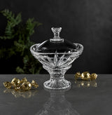 RCR Cristalleria Italiana Oasis - Candy Box mit Fuß und Deckel H 180 mm