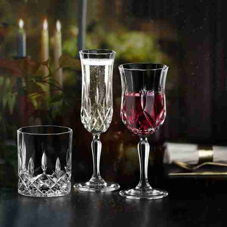 RCR Cristalleria Italiana Opera - 2 - Set aus 6 Weingläsern aus Kristall