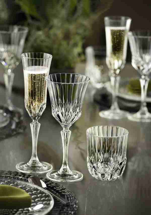 RCR Cristalleria Italiana Adagio - 2 - Set aus 6 Weingläsern aus Kristall