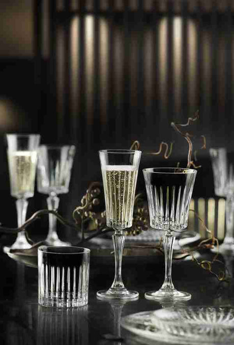RCR Cristalleria Italiana Timeless - 2 - Set aus 6 Weingläsern aus Kristall