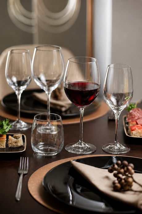 RCR Cristalleria Italiana Invino - I45 Wein - Set aus 6 Weingläsern aus Glas