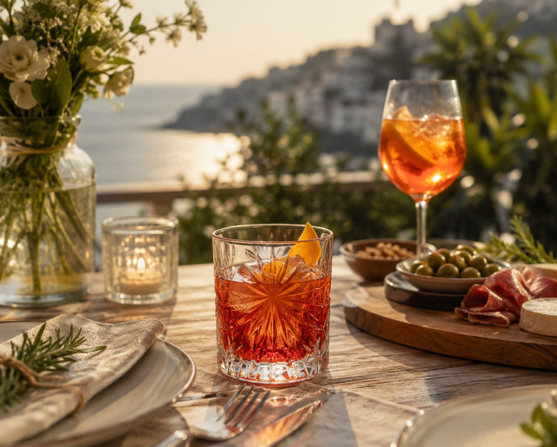 RCR Cristalleria Italiana Oasis - DOF- Set aus 6 Gläsern aus Glas