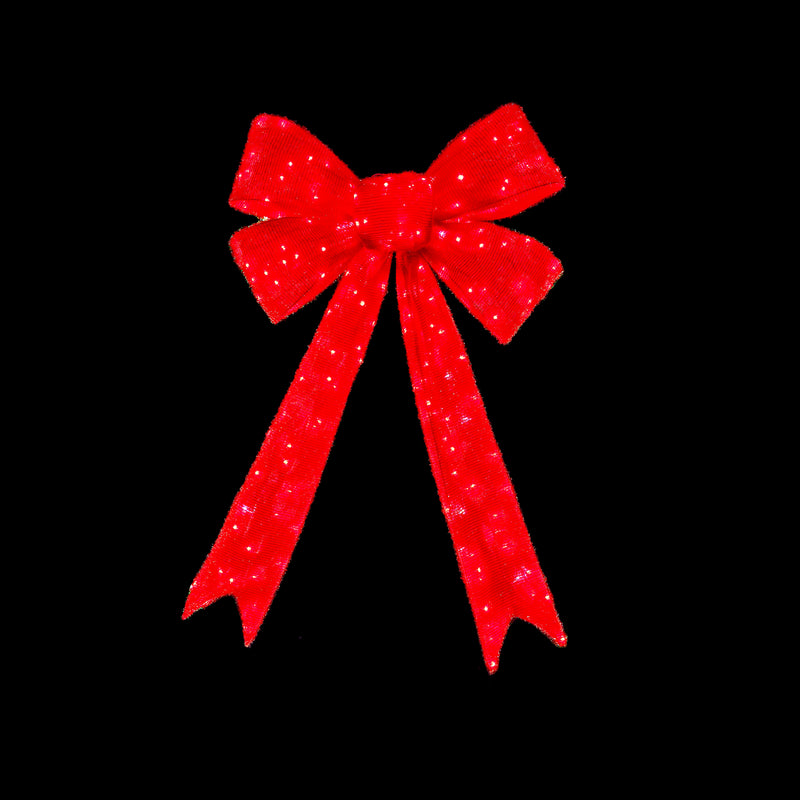 Bonturi Casa Rote Schleife Led Weihnachten 76 cm 112 LED Ip 44