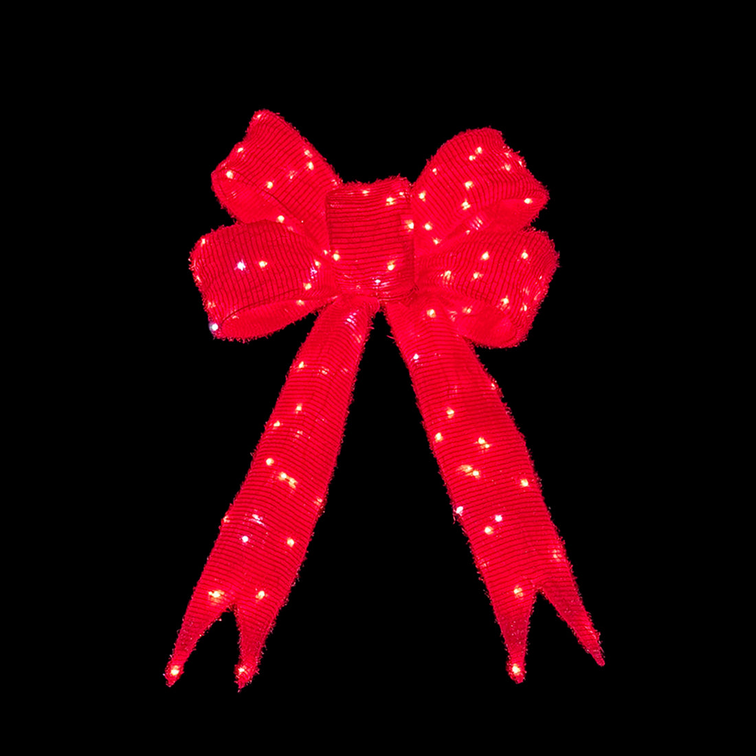 Bonturi Casa LIGHT BOW RED di Natale 120cm  168 LED