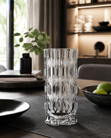 RCR Cristalleria Italiana Joker – Kristallglasblumenvase Luxion® H 280 mm