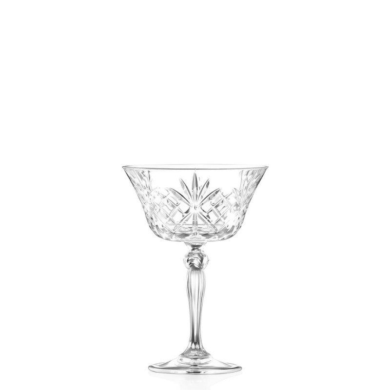 RCR Cristalleria Italiana Sektkelch Melodia 26 Cl 6 Stück