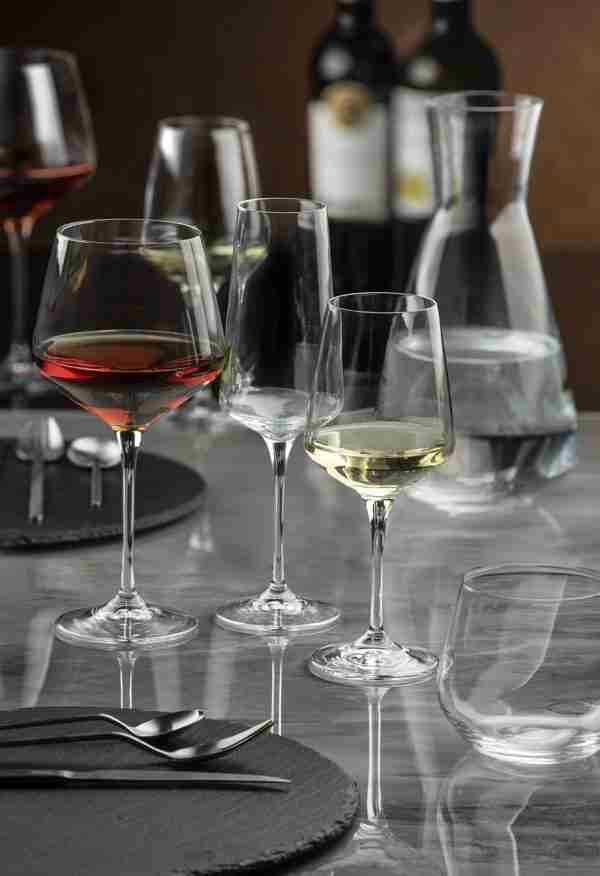 RCR Cristalleria Italiana Aria - A38 - Set aus 6 Weingläsern aus Glas