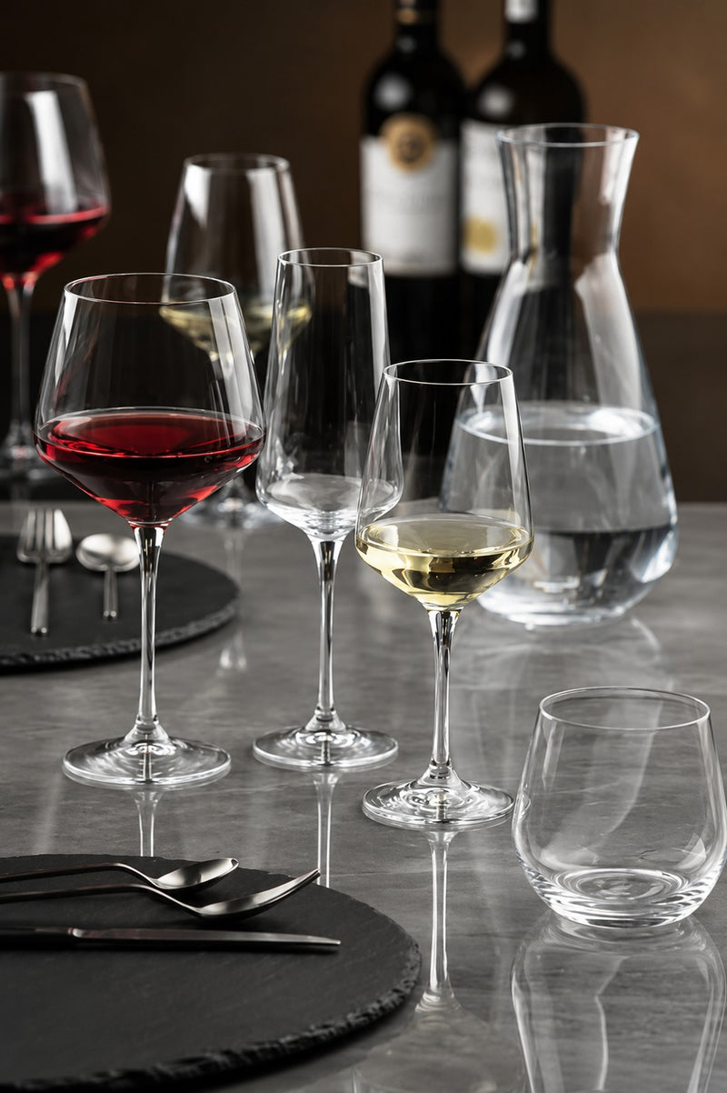 RCR Cristalleria Italiana Aria - A38 - Set aus 6 Weingläsern aus Glas