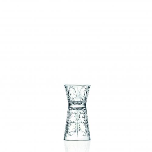 RCR Cristalleria Italiana Tattoo - Set aus 6 Sanduhr-Schnapsgläsern oder Jigger-Gläsern aus Glas