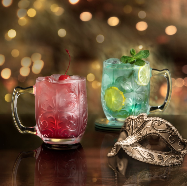 RCR Cristalleria Italiana Tattoo Mule - 4er Set Cocktail-Gläser aus Kristall