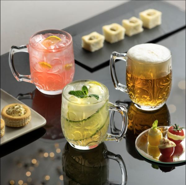 RCR Cristalleria Italiana Tattoo Mule - 4er Set Cocktail-Gläser aus Kristall