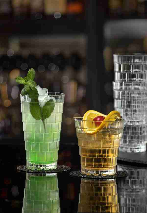 RCR Cristalleria Italiana Stack HB - Set aus 6 Longdrink-Gläsern aus Glas