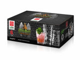 RCR Cristalleria Italiana Stack - DOF - Set aus 6 Gläsern aus Glas