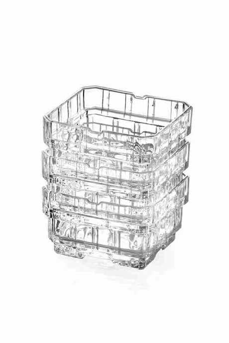 RCR Cristalleria Italiana Stack 87 - Set von 6 stapelbaren Gläsern 8,7x8xh5,1 cm