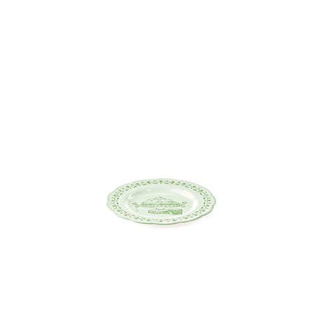 guzzini guzzini piatto dessert melamina josephine d 21 cm table decor verde polvere ean 8008392388104