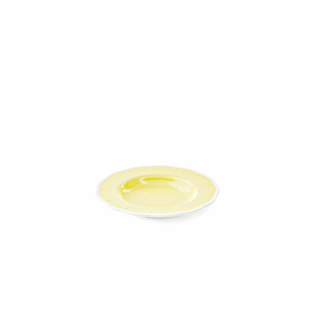 GUZZINI Tiefteller Melamin Flora D 24 Cm Table Decor Pudergelb