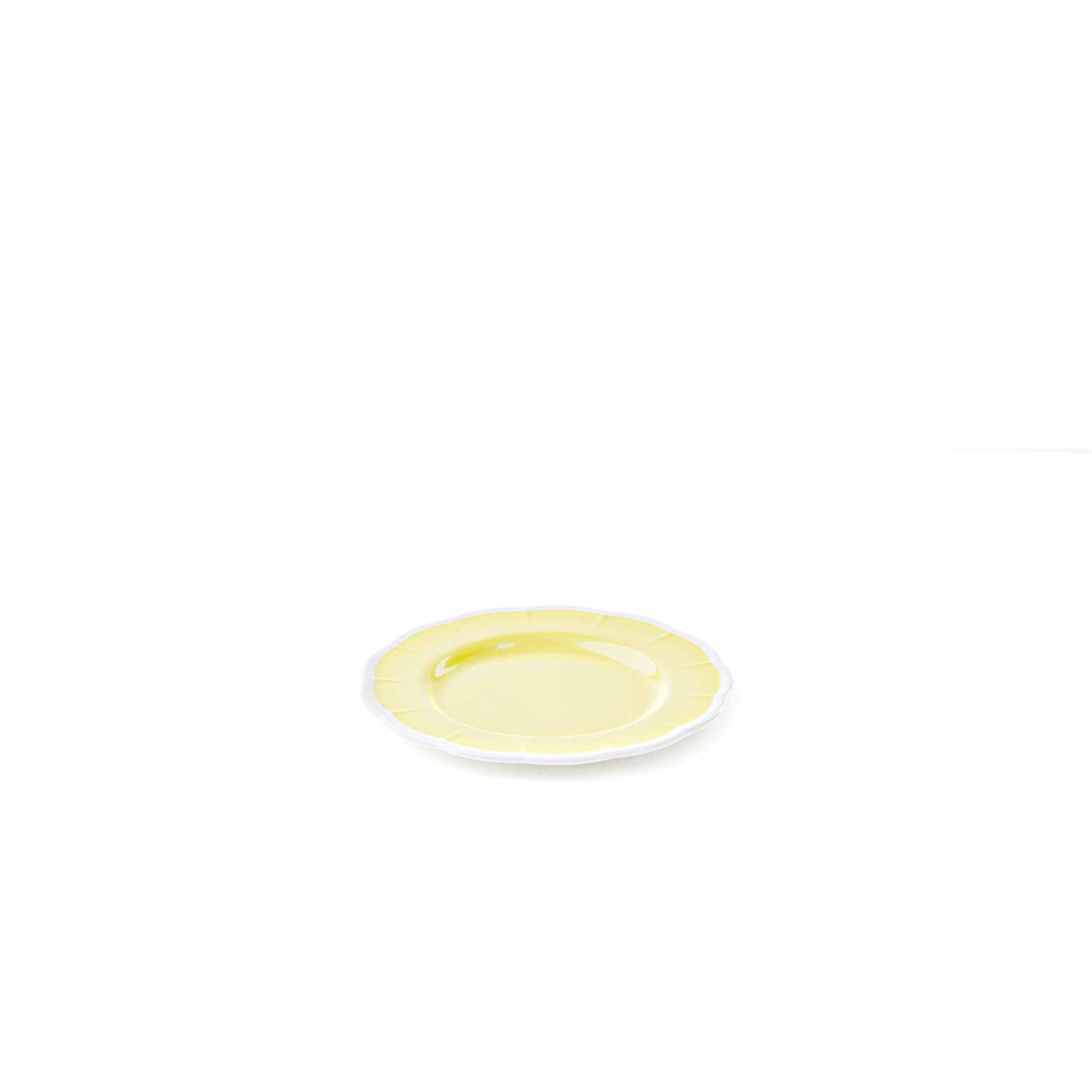 GUZZINI Dessert-Teller Melamin Flora D 21 cm Table Decor Pudergelb