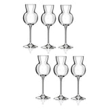 RCR Cristalleria Italiana Calice Invino 11 Cl I11 Acquavite 6 Pz