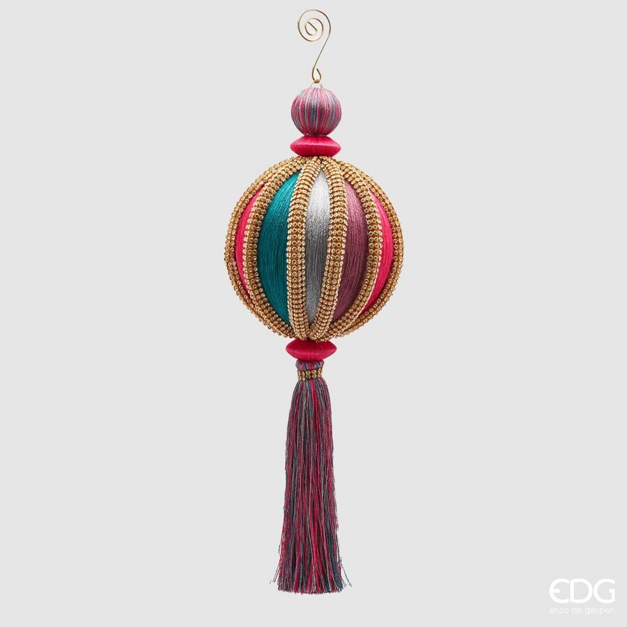 EDG Enzo De Gasperi Palla Natale Silk Zirc Meridia H35 D12 Multicolor