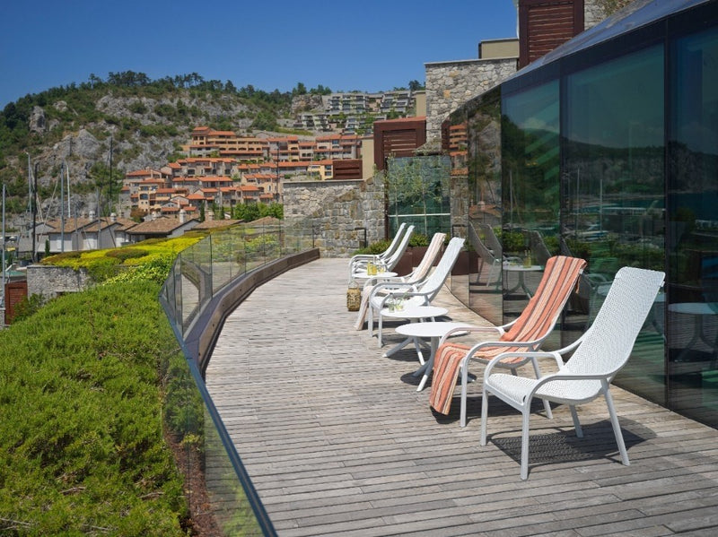 Nardi Net Lounge Sessel Agave aus Polypropylen Stapelbar