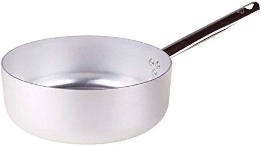 AGNELLI Flaches Kochgeschirr 1 Griff Aluminium D 20 cm