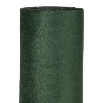 Piovaccari Chic Velvet Roll Dark Green 48x180 cm – Eleganter Tischläufer aus dunkelgrünem Samt für Weihnachtsdekoration und Wohndekor