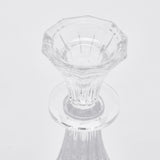 EDG Enzo De Gasperi Kerzenhalter Crystal Sinuoso H 22 Cm D 10 Cm Natural Transparent
