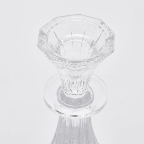 EDG Enzo De Gasperi Kerzenhalter Crystal Sinuoso H 22 Cm D 10 Cm Natural Transparent