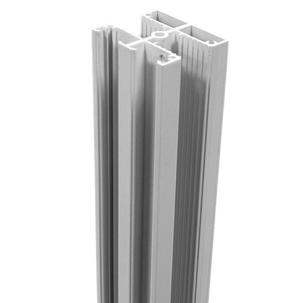 L'Arcolaio Zaun Ami Doppelpfosten H.146cm Weiß Hochglanz