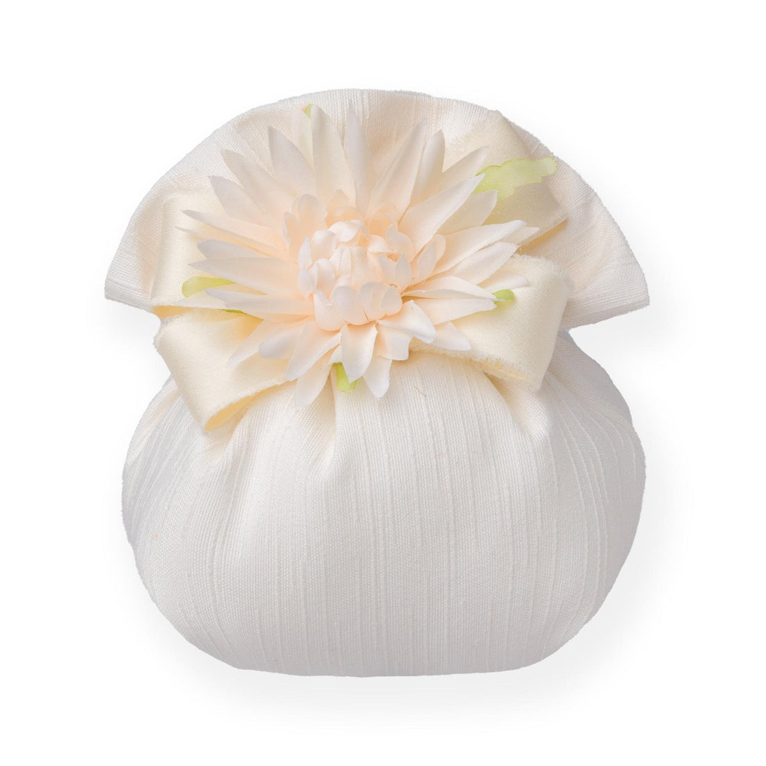 Creazioni per Enzo Sacchetto Bomboniera Tüte Rohrchen Creme 13x14 cm 10er Pack