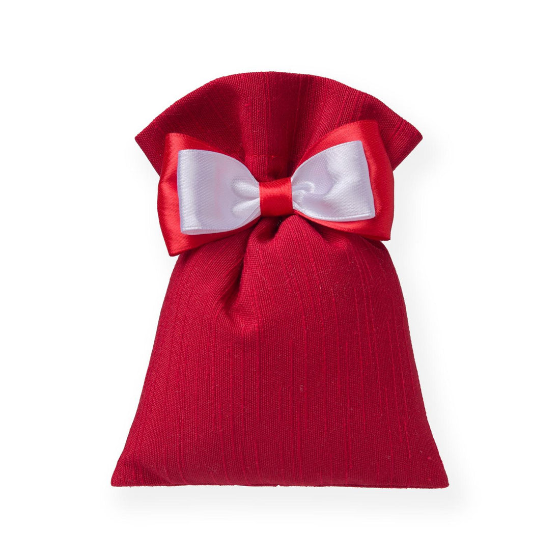 Creazioni per Enzo Sacchetto Bomboniera Portaconfetti Canette Rot 12x9 cm 10er Packung