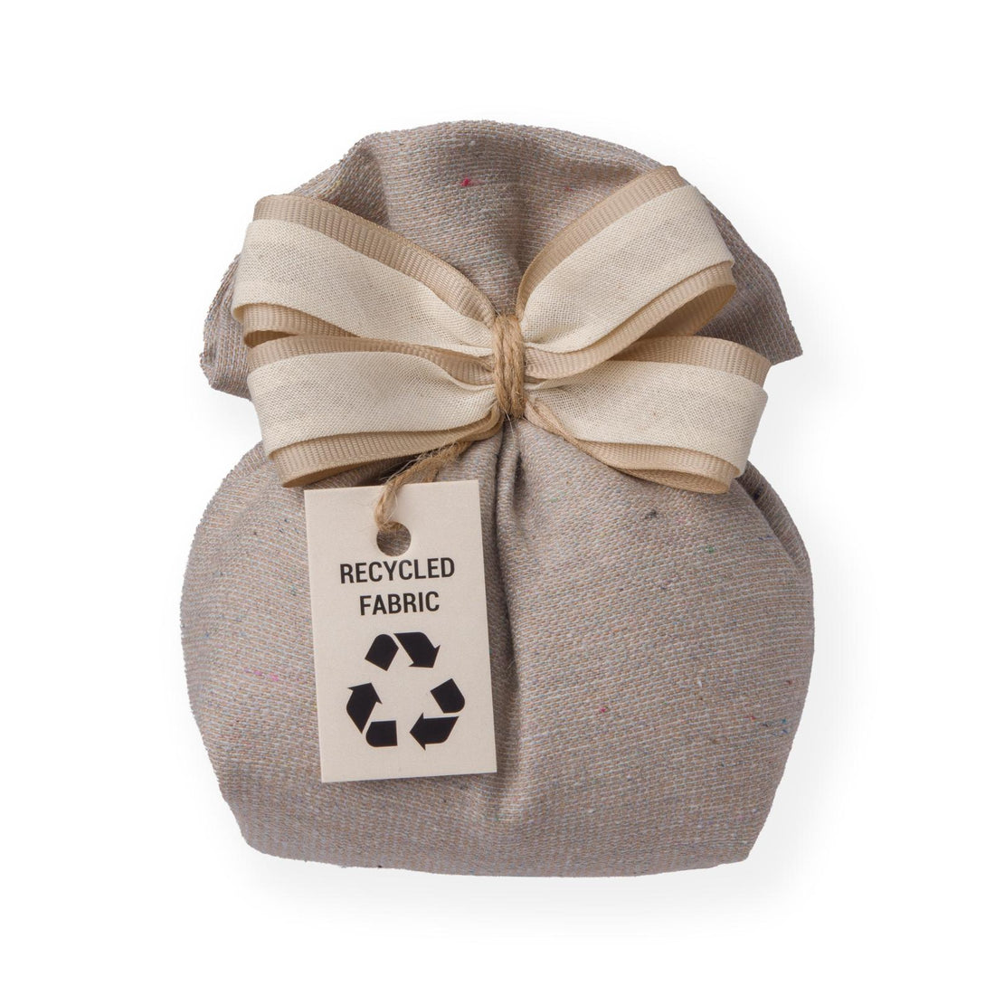 Creazioni per Enzo Beutel Glattes Gewebe Bonbonniere Süßigkeitenbeutel Recycelt 13x14 cm Packung 10 Stück