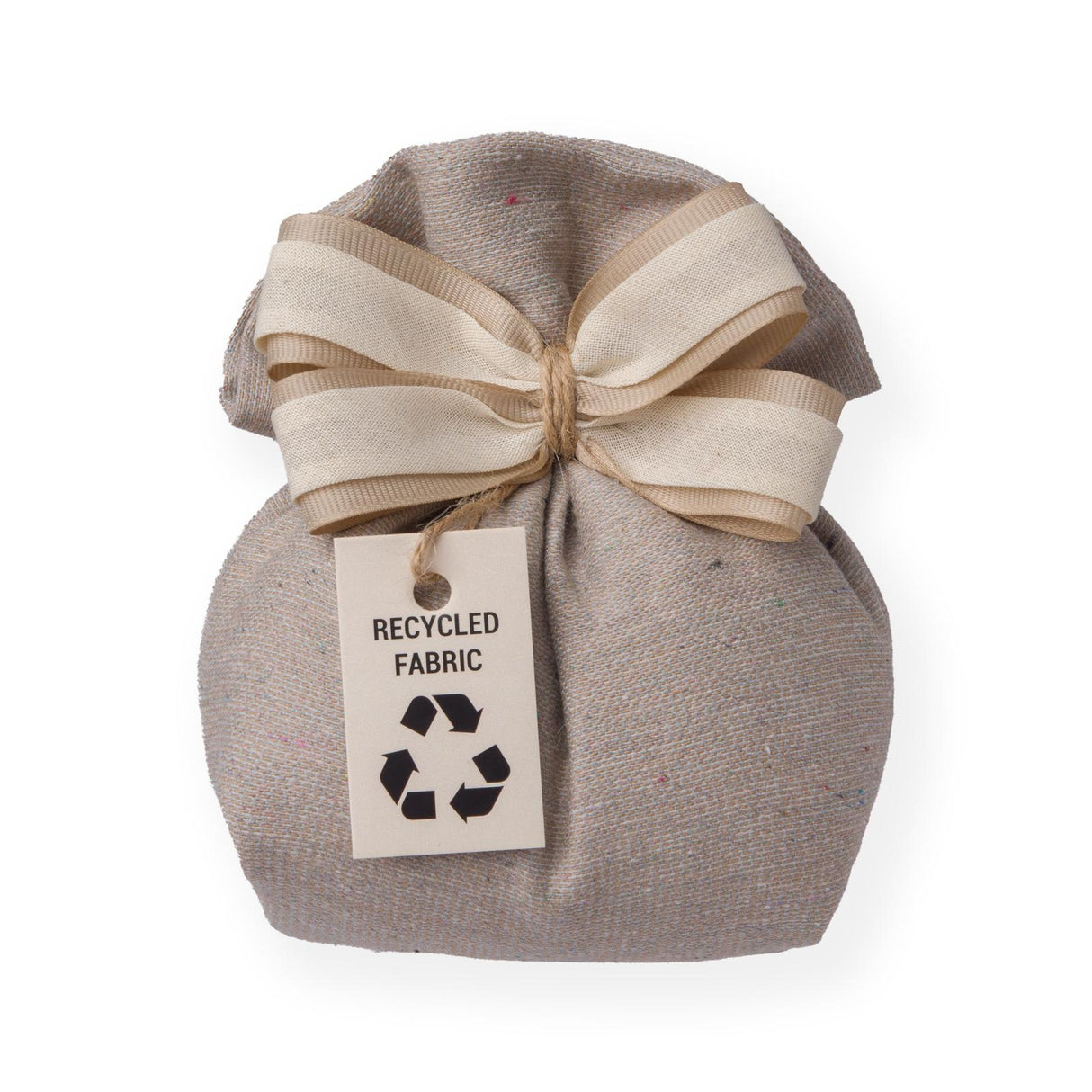 Creazioni per Enzo Beutel Glattes Gewebe Bonbonniere Süßigkeitenbeutel Recycelt 13x14 cm Packung 10 Stück
