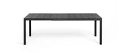 Nardi Tavolo Rio Alluminio 140 Extensible Rettangolare 140 / 210  x 85 Cm H 75 Cm Antracite