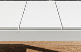 nardi nardi tavolo rio alluminio 140 extensible 140 210 x 85 cm h 75 cm bianco ean 8010352832893