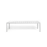 nardi nardi tavolo rio alluminio 210 extensible 210 280 x 100 cm h 75 cm bianco ean 8010352833203