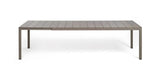 nardi nardi tavolo rio alluminio 210 extensible 210 280 x 100 cm h 75 cm tortora ean 8010352833241