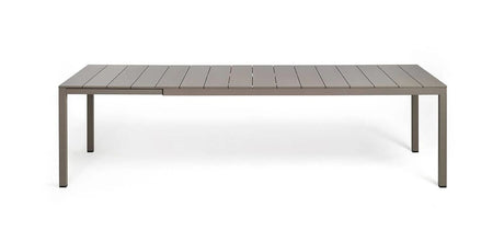 nardi nardi tavolo rio alluminio 210 extensible 210 280 x 100 cm h 75 cm tortora ean 8010352833241