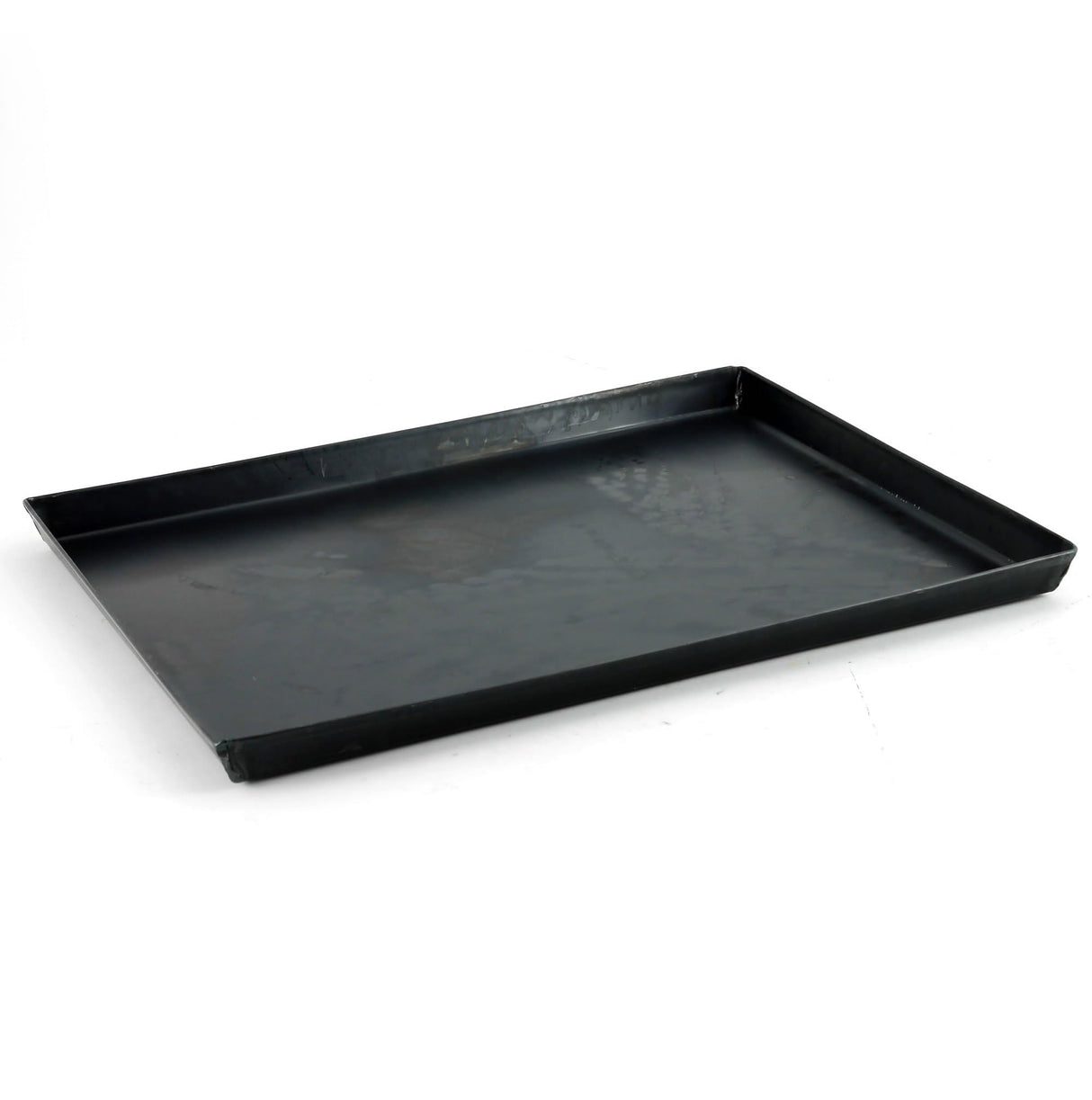 AGNELLI Rechteckiges Backblech Stahlblech Blau 45x35x3 Cm