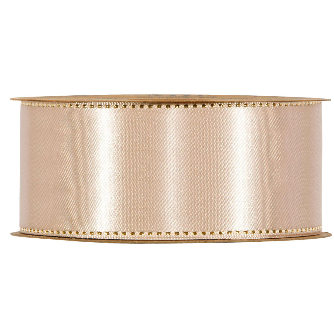 Piovaccari Nastro Satinée Rose Dust 40 mm x 20 m – Satiniertes Band Altrosa für Schleifen, Geschenkverpackungen und Weihnachtsdekoration