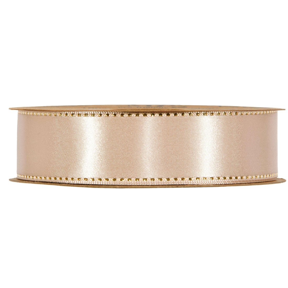 Piovaccari Band Satinée Rose Dust 25 mm x 20 m – Altrosa Satinband für Schleifen, Geschenkverpackungen und Weihnachtsdekoration