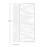 Bizzotto Vertikales Paneelset für Pergola Ocean 232,45 x 30,9 cm Weiß